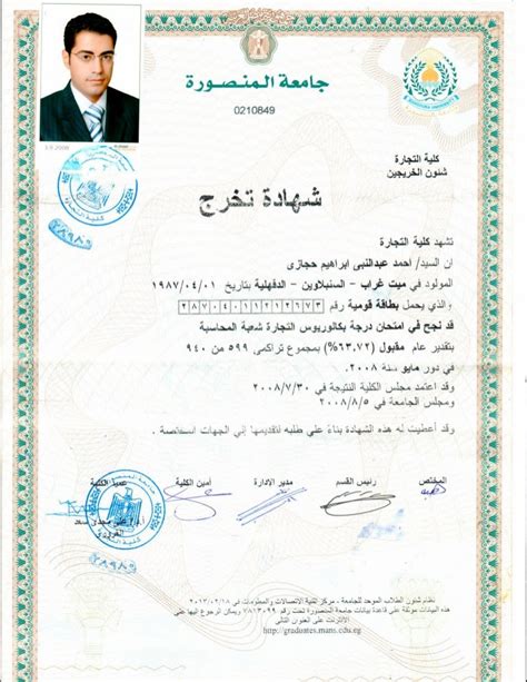 شهادة دكتوراه جامعة القاهرة pdf